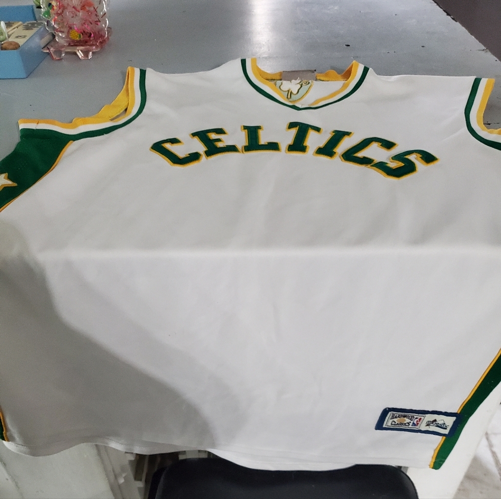FINAL PRICE White Celtics Basketball Jersey